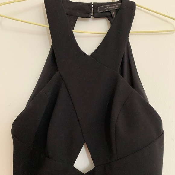 BCBG LONG BLACK DRESS - Picture 1 of 4